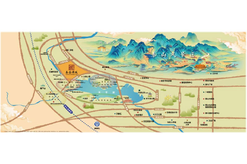 “天平湖·泰岳國(guó)風(fēng)”項(xiàng)目D